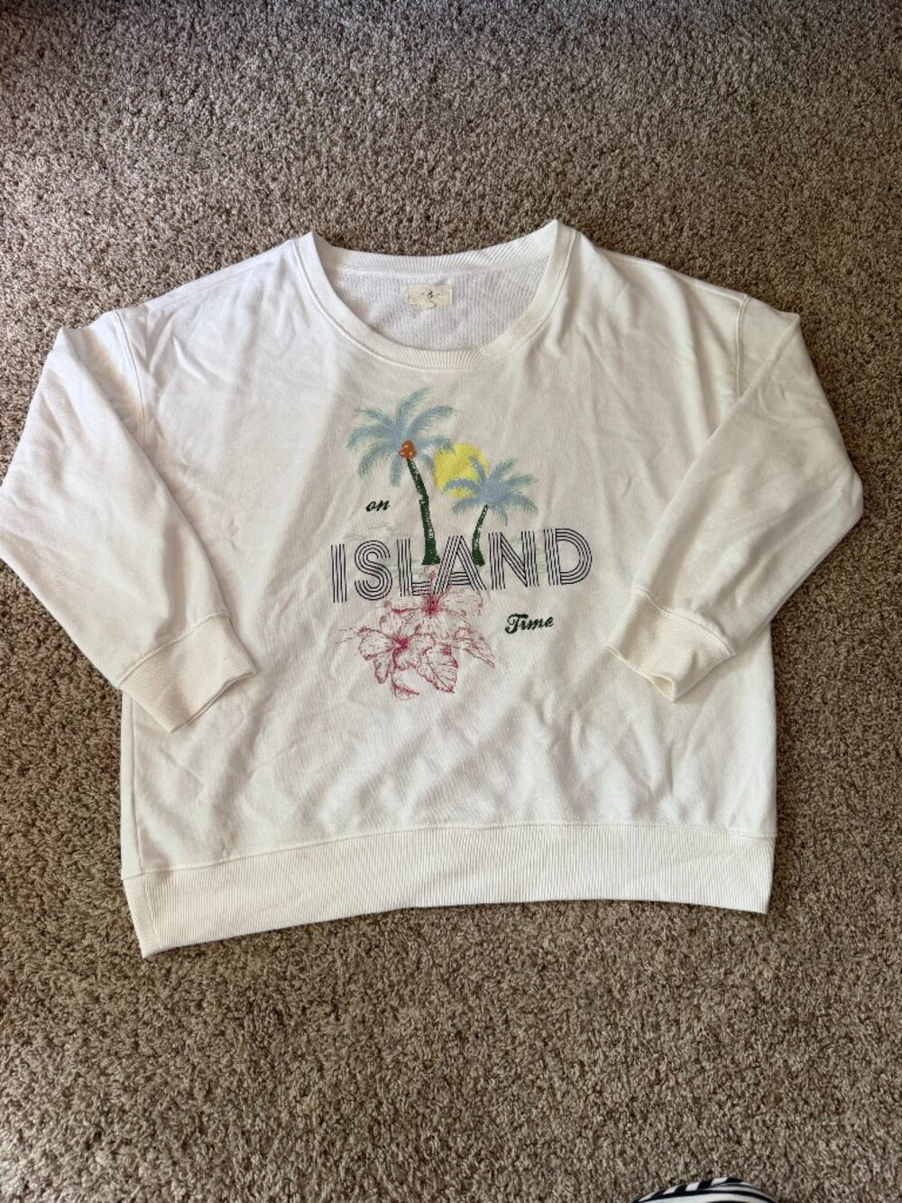 On Island TIme Crewneck